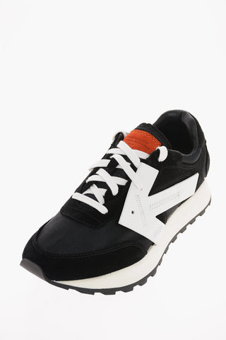 fabric and leather HG RUNNER sneakers