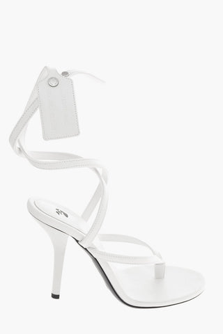 11cm Leather ZIPTIE sandal