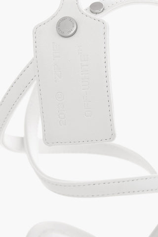 11cm Leather ZIPTIE sandal