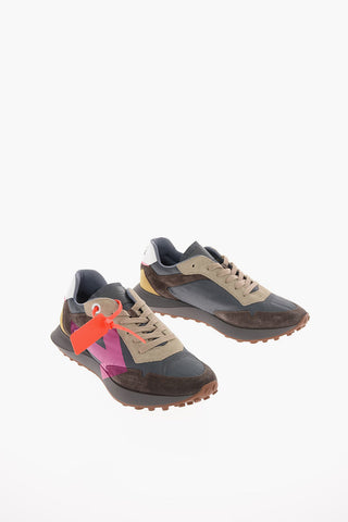 Sneakers ARROW in Pelle e tessuto