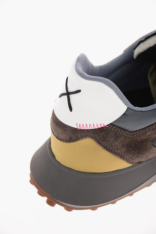 Sneakers ARROW in Pelle e tessuto