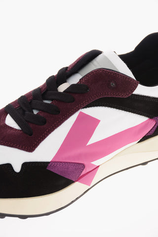 Leather and nylon ARROW Sneakers