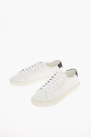 Leather ANDY Sneakers with Glittered Detail