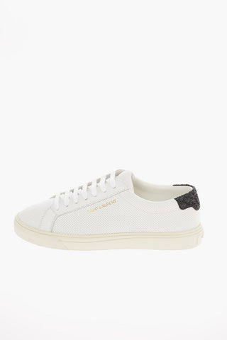 Leather ANDY Sneakers with Glittered Detail