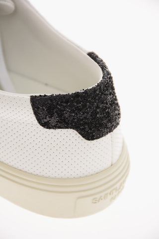 Leather ANDY Sneakers with Glittered Detail