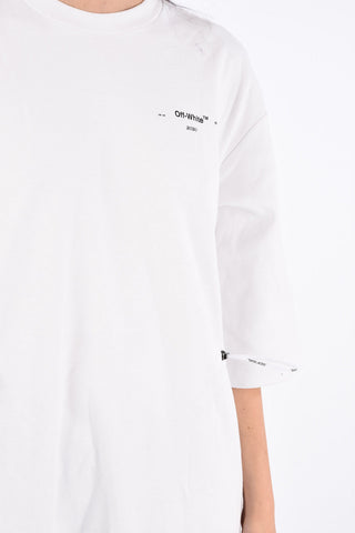 Puzzle Arrow Sweat Dress with Coulisse