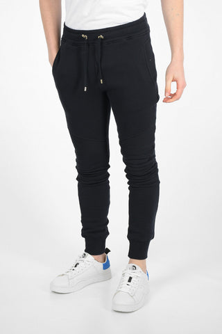 Cotton Joggers with Elastic Waist Band