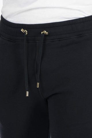 Cotton Joggers with Elastic Waist Band