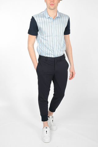 Utility Slim Fit Pants with Hidden Closure