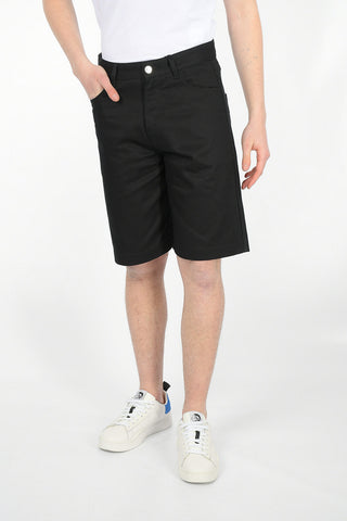 Shorts SUSPENDER a 5 Tasche in Cotone