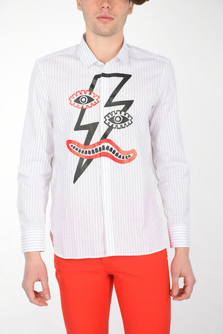 Camicia Loose Fit PICASSO LIGHTNING a Righe