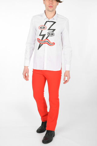 Camicia Loose Fit PICASSO LIGHTNING a Righe