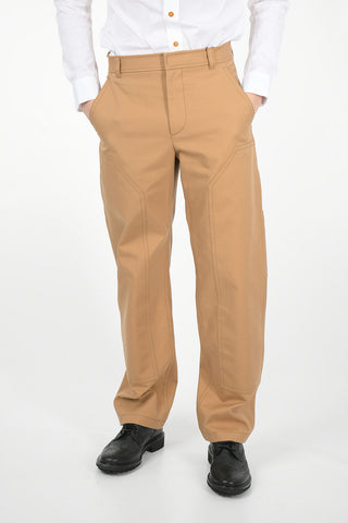 Utility Patch Pocket Pants with Hidden Closure