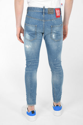 Jeans CLASSIC KENNY con Strappi e vernice
