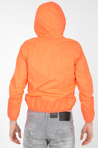 hooded reversible jacket