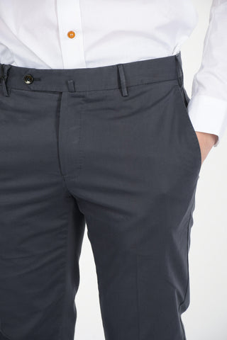 Super Slim Fit Chino Pants with Hidden Closure 