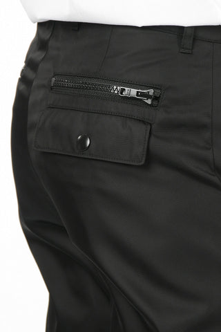 Technical Fabric Pants With Zip Ankle