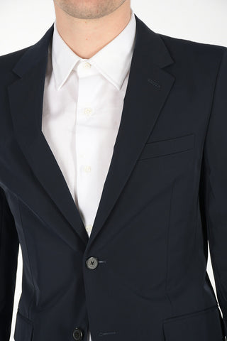 Notch Lapel Two Button Blazer