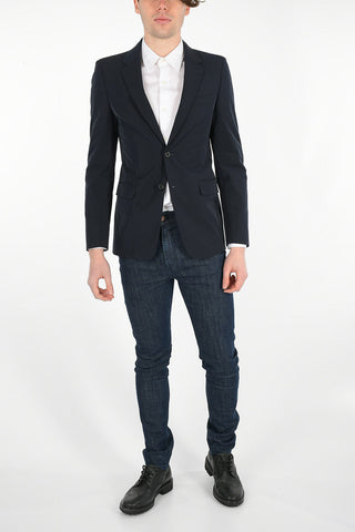 Notch Lapel Two Button Blazer