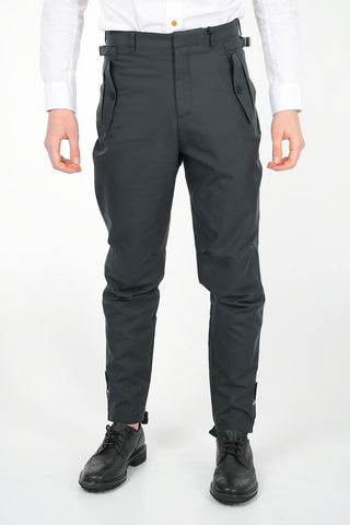 Hidden Closure Stirrup Pants