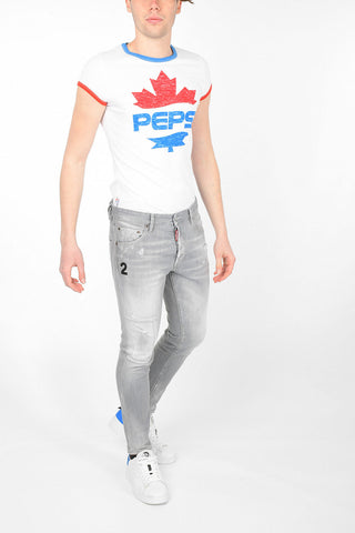 15cm Vintage Effect DAN Skinny Fit Jeans