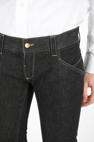 19cm low crotch jeans