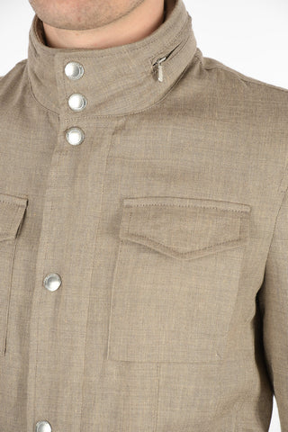 Utility Jacket with Removable Hood