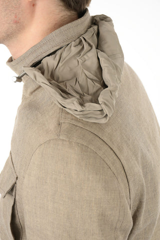 Utility Jacket with Removable Hood
