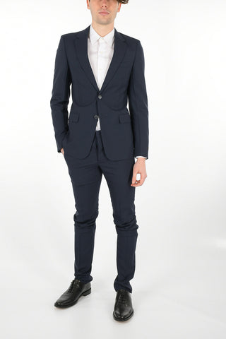 Center Vent 2-Button Suit with Flap Pocket