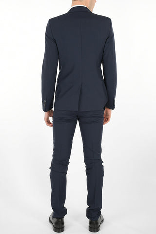 Center Vent 2-Button Suit with Flap Pocket