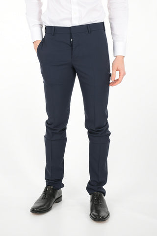 Center Vent 2-Button Suit with Flap Pocket
