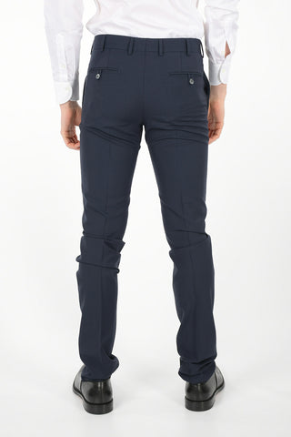 Center Vent 2-Button Suit with Flap Pocket