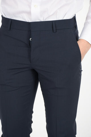 Center Vent 2-Button Suit with Flap Pocket