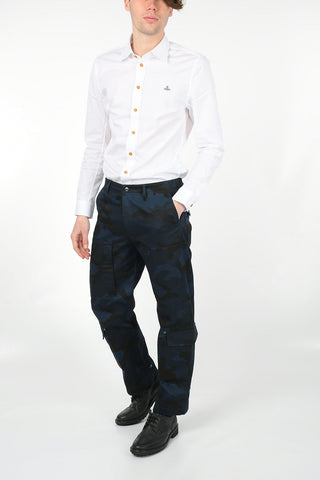 Camouflage Cargo Pants with Belt Loops