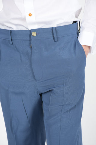 No Hem Wide Leg Pants with Belt Loops
