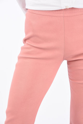 Leather Flare Pants
