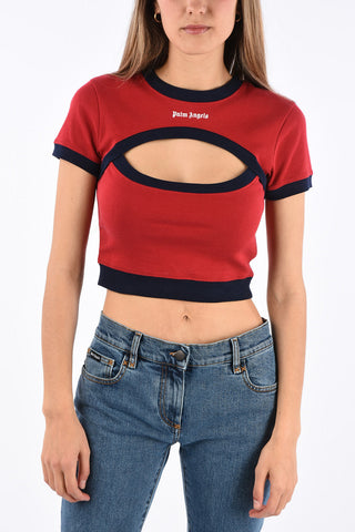 Cut Out Crop Top