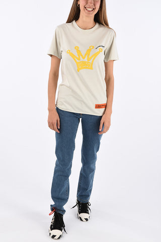 SAMI MIRO Printed Crewneck T-Shirt