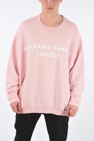 Oversized VINCE Crew-Neck Sweatshirt