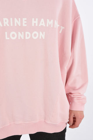 Oversized VINCE Crew-Neck Sweatshirt