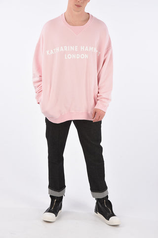 Oversized VINCE Crew-Neck Sweatshirt