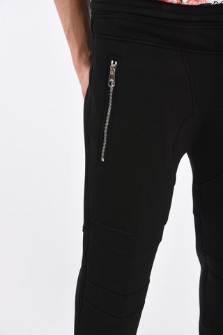neoprene supeskinny fit biker pants
