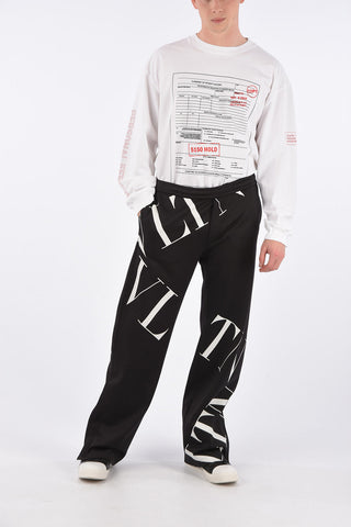 Joggers VLTN in Tessuto Monogram