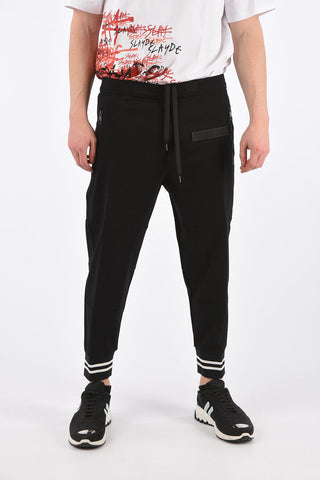Skinny Fit Drawstring Pants