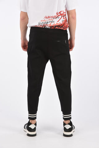 Skinny Fit Drawstring Pants