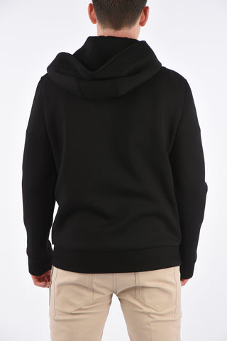Leather Jacket with Hood
