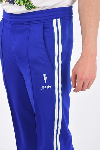 Drawstring Easy Fit Piping Pants