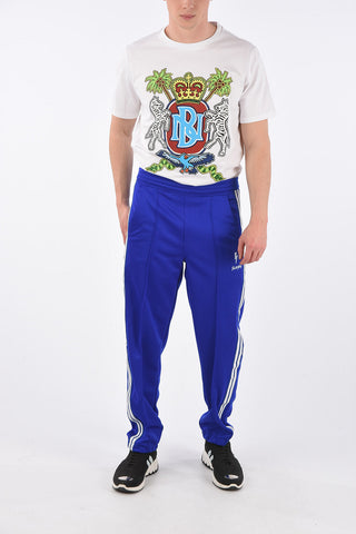Drawstring Easy Fit Piping Pants
