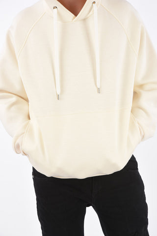 Neoprene Sweatshirt with Printed Hood