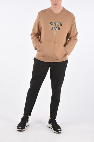 Crewneck Sweatshirt with Maxi Patch Pocket